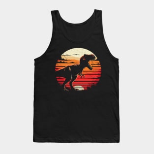Dinosaur T-Rex Retro Novelty Men Kids Women Funny Dinosaur Tank Top